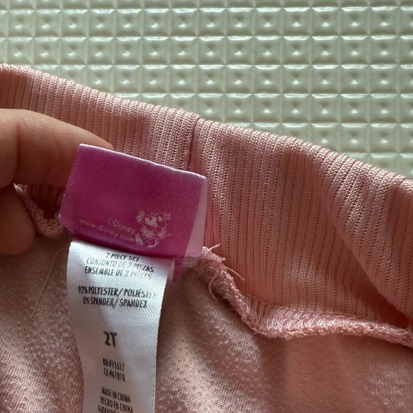 Garanimals|Baby girl,light Pink velour & mushroom Patterned sweatPants in 18M••• - Picture 6 of 7